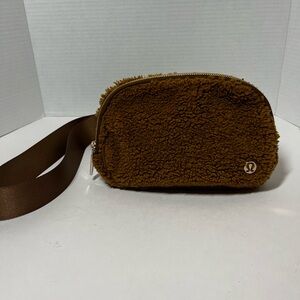 lululemon athletica Brown Sherpa Belt Bag
